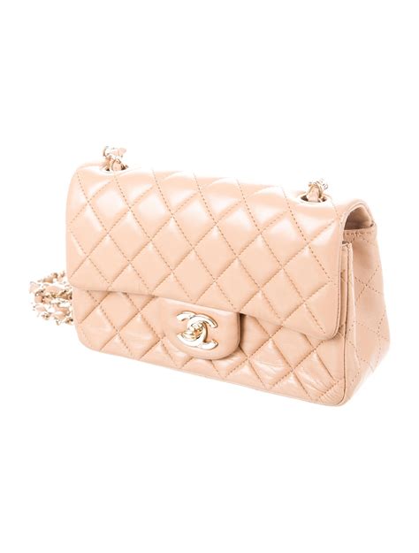 chanel rectangular mini strap drop|Chanel mini purses.